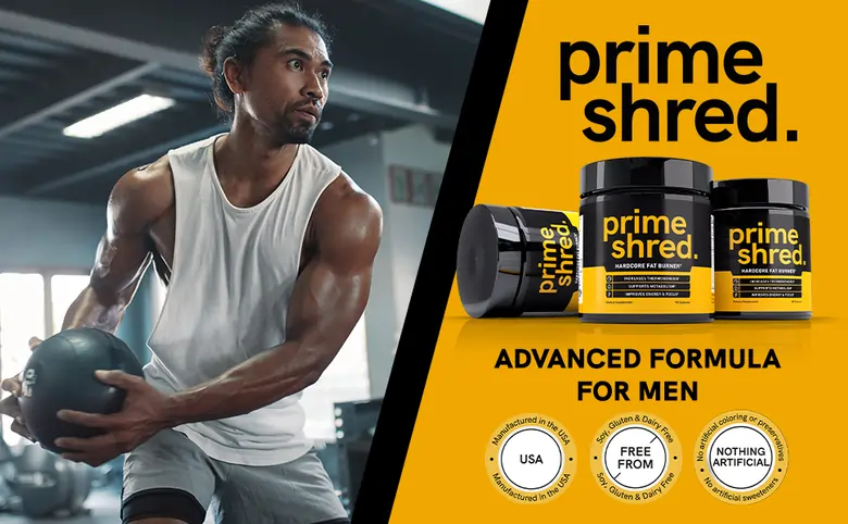 PrimeShred high-potency cutting supplement container by Health Nutrition Limited